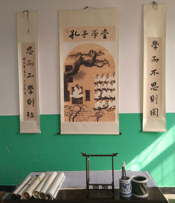 遼寧省遼陽縣柳壕鎮九年一貫制學校建孔子學堂 以國學經典滋養校園，讓書香浸潤學子心靈